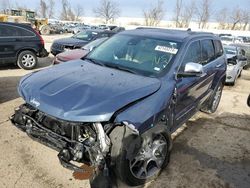 Salvage cars for sale at Bridgeton, MO auction: 2020 Jeep Grand Cherokee Limited