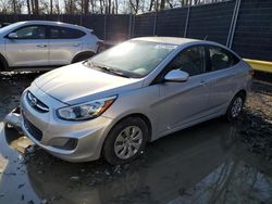 Salvage cars for sale at Waldorf, MD auction: 2015 Hyundai Accent GLS