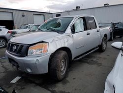 Salvage cars for sale at Vallejo, CA auction: 2012 Nissan Titan S