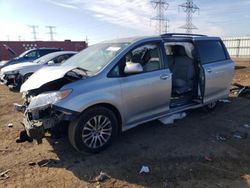 Toyota Sienna XLE salvage cars for sale: 2019 Toyota Sienna XLE