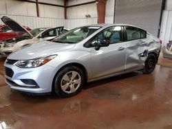Salvage cars for sale at Lansing, MI auction: 2017 Chevrolet Cruze LS