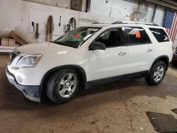 Salvage cars for sale from Copart Casper, WY: 2012 GMC Acadia SLE