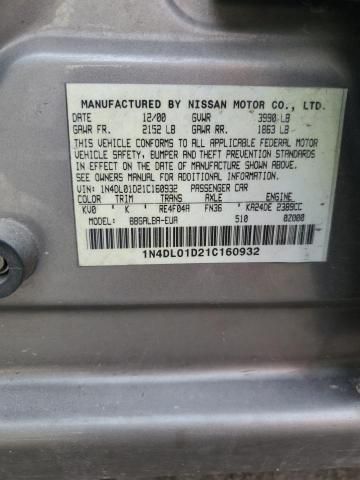 2001 Nissan Altima XE