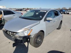 Vehiculos salvage en venta de Copart Grand Prairie, TX: 2013 Nissan Sentra S