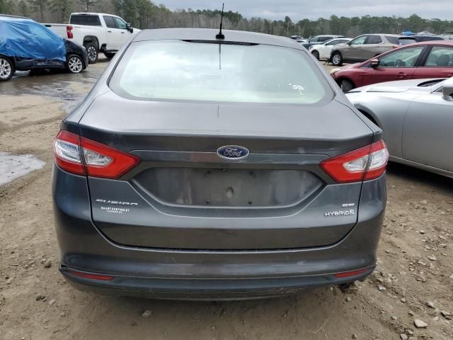 2016 Ford Fusion SE Hybrid