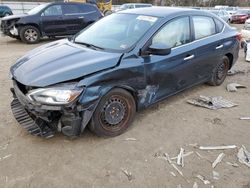 Nissan Sentra S Vehiculos salvage en venta: 2017 Nissan Sentra S