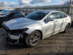 Salvage cars for sale from Copart Arlington, WA: 2019 Ford Fusion SEL