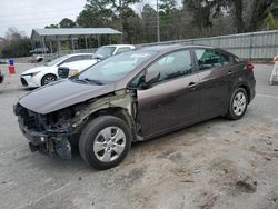 Salvage cars for sale from Copart Savannah, GA: 2017 KIA Forte LX