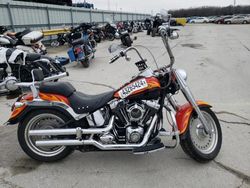 Salvage motorcycles for sale at Rogersville, MO auction: 2007 Harley-Davidson Flstf