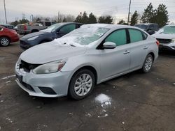 Vehiculos salvage en venta de Copart Denver, CO: 2018 Nissan Sentra S