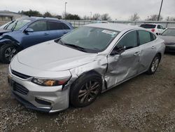 Chevrolet Malibu LT salvage cars for sale: 2018 Chevrolet Malibu LT