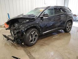 Salvage cars for sale at Franklin, WI auction: 2022 Hyundai Tucson Limited