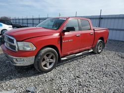 Salvage cars for sale at Cahokia Heights, IL auction: 2012 Dodge RAM 1500 SLT