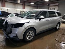 KIA salvage cars for sale: 2022 KIA Carnival LX