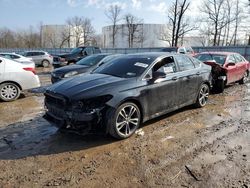 Salvage cars for sale at Central Square, NY auction: 2019 Ford Fusion Titanium