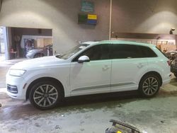 Audi Q7 Premium salvage cars for sale: 2017 Audi Q7 Premium