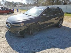 Salvage cars for sale at Fairburn, GA auction: 2019 Jeep Cherokee Latitude Plus
