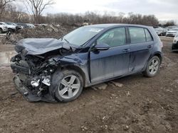 Volkswagen Golf salvage cars for sale: 2017 Volkswagen Golf S