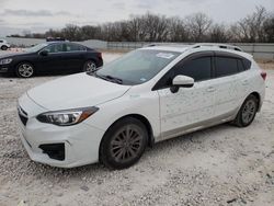 Salvage cars for sale at New Braunfels, TX auction: 2018 Subaru Impreza Premium Plus