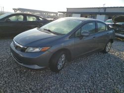 Salvage cars for sale at Wayland, MI auction: 2012 Honda Civic LX