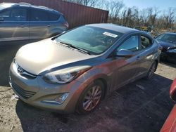 Vehiculos salvage en venta de Copart Baltimore, MD: 2015 Hyundai Elantra SE