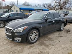 Infiniti salvage cars for sale: 2017 Infiniti Q70 3.7