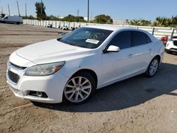 Salvage cars for sale from Copart Miami, FL: 2015 Chevrolet Malibu 2LT