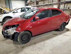 Salvage cars for sale at Eldridge, IA auction: 2017 Mitsubishi Mirage G4 ES