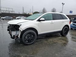 Salvage cars for sale at Wilmington, CA auction: 2014 Ford Edge Limited