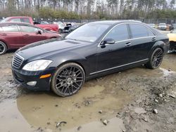 Mercedes-Benz S 550 4matic salvage cars for sale: 2008 Mercedes-Benz S 550 4matic