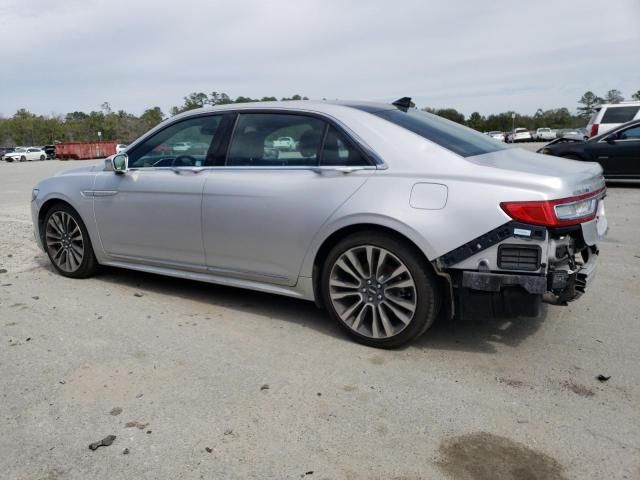 2018 Lincoln Continental Select