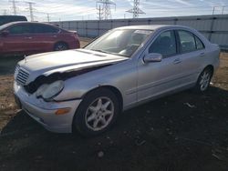 Mercedes-Benz C 320 4matic salvage cars for sale: 2003 Mercedes-Benz C 320 4matic