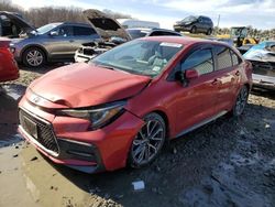 Toyota salvage cars for sale: 2021 Toyota Corolla SE