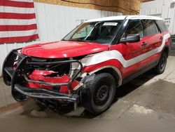 Salvage cars for sale from Copart Anchorage, AK: 2017 Ford Explorer Police Interceptor