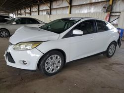 Ford Focus SE salvage cars for sale: 2012 Ford Focus SE