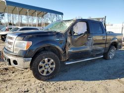 Salvage cars for sale from Copart Spartanburg, SC: 2014 Ford F150 Supercrew