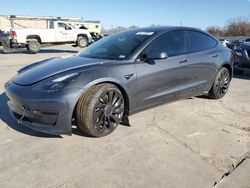 Salvage cars for sale from Copart Wilmer, TX: 2023 Tesla Model 3