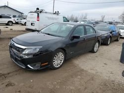 Vehiculos salvage en venta de Copart Pekin, IL: 2011 Ford Fusion Hybrid