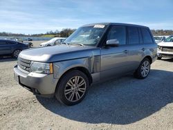 Salvage cars for sale at Anderson, CA auction: 2011 Land Rover Range Rover HSE Luxury