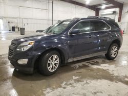 Salvage cars for sale at Avon, MN auction: 2016 Chevrolet Equinox LT