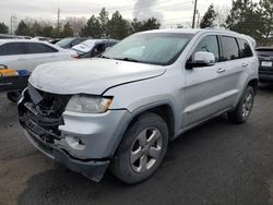 Salvage cars for sale at Denver, CO auction: 2011 Jeep Grand Cherokee Limited