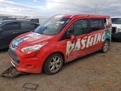 Salvage cars for sale from Copart Albuquerque, NM: 2016 Ford Transit Connect Titanium