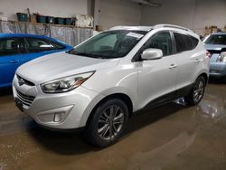 Salvage cars for sale from Copart Elgin, IL: 2015 Hyundai Tucson Limited