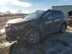 Salvage cars for sale from Copart Rocky View County, AB: 2017 Toyota Rav4 XLE