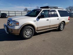 Salvage cars for sale at Eldridge, IA auction: 2014 Ford Expedition EL XLT