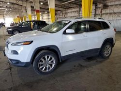 Jeep salvage cars for sale: 2016 Jeep Cherokee Limited