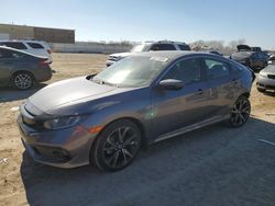 Salvage cars for sale from Copart Kansas City, KS: 2020 Honda Civic Sport