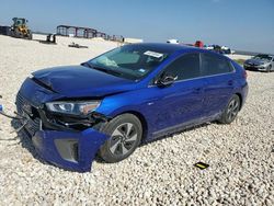 Salvage cars for sale at Temple, TX auction: 2019 Hyundai Ioniq SEL