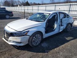 Salvage cars for sale at Grantville, PA auction: 2018 Honda Accord Hybrid EX