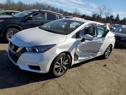 Salvage cars for sale at New Britain, CT auction: 2022 Nissan Versa SV